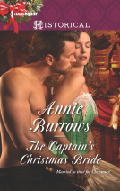 book cover for The Captain's Christmas Bride