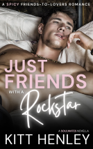 book cover for Just Friends With a Rockstar