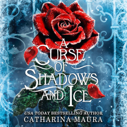 book cover for A Curse of Shadows and Ice