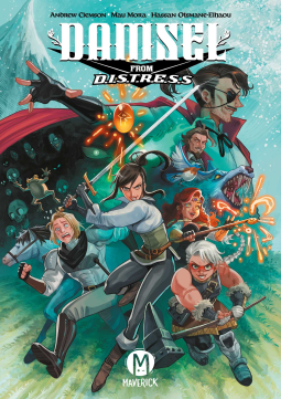 book cover for Damsel from D.I.S.T.R.E.S.S.
