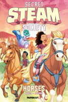 book cover for Secret S.T.E.A.M. Society: Horses