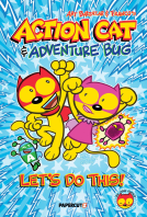 book cover for Action Cat & Adventure Bug
