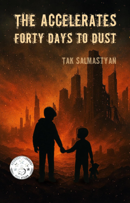 book cover for The Accelerates: Forty Days to Dust