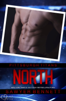 Buchcover für North (Pittsburgh Titans Team Teil 16)
