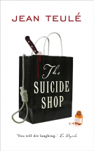 book cover for The Suicide Shop