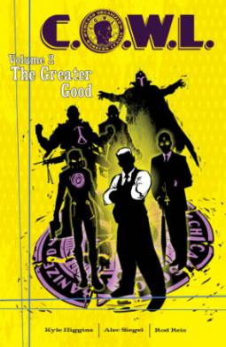 book cover for C.O.W.L. Volume 2: The Greater Good