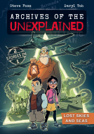 book cover for Archives of the Unexplained: Lost Skies and Seas