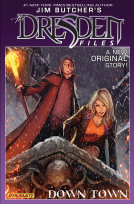 book cover for Jim Butcher's Dresden Files: Down Town