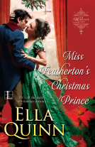 book cover for Miss Featherton's Christmas Prince