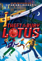 book cover for Theft of the Ruby Lotus