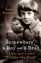 book cover for Somewhere, a Boy and a Bear