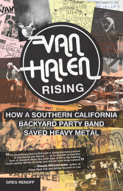book cover for Van Halen Rising
