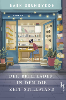 Buchcover für Der Briefladen, in dem die Zeit stillstand