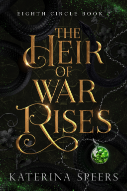 book cover for The Heir of War Rises