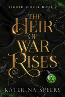 book cover for The Heir of War Rises