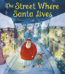 book cover for The Street Where Santa Lives