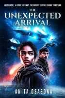 book cover for The Unexpected Arrival