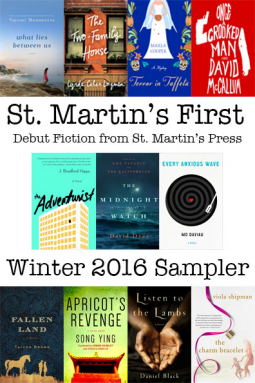 book cover for St. Martin’s First: Winter 2016 Sampler