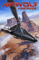 book cover for Airwolf: Airstrikes