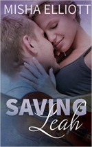 book cover for Saving Leah