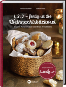 Buchcover für 1,2,3 – fertig ist die Weihnachtsbäckerei