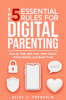 book cover for The 5 Essential Rules for Digital Parenting