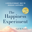 book cover for The Happiness Experiment
