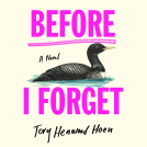 book cover for Before I Forget