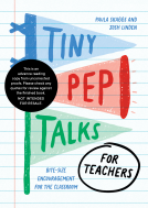 book cover for Tiny Pep Talks for Teachers