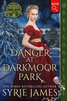 book cover for Danger at Darkmoor Park
