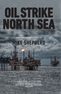 book cover for Oil Strike North Sea