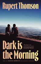 book cover for Dark is the Morning