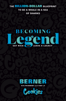 book cover for Becoming Legend