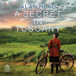 book cover for A Secret in Tuscany