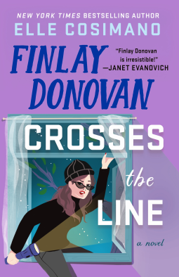book cover for Finlay Donovan Crosses the Line