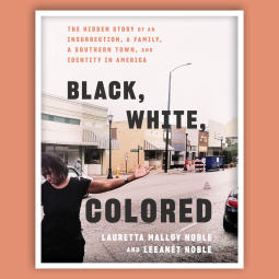 book cover for Black, White, Colored
