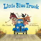 book cover for Little Blue Truck