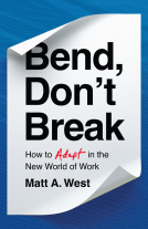book cover for Bend, Don’t Break