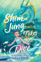 book cover for Shim Jung Takes the Dive