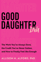 book cover for Good Daughtering