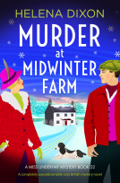 book cover for Murder at Midwinter Farm (A Miss Underhay Mystery Book 22)