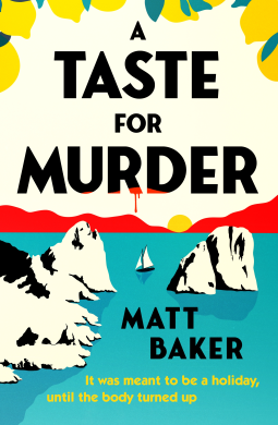 book cover for A Taste For Murder