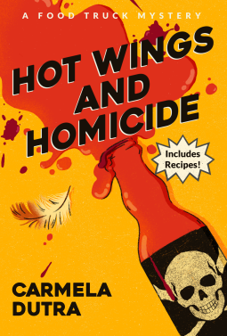 book cover for Hot Wings and Homicide