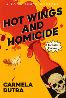 book cover for Hot Wings and Homicide