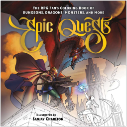 book cover for Epic Quests