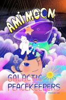 book cover for Ami Moon and the Galactic Peacekeepers