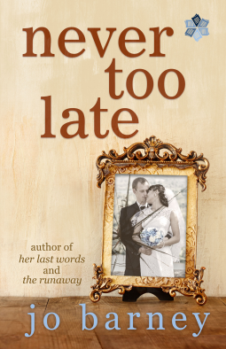 book cover for Never Too Late