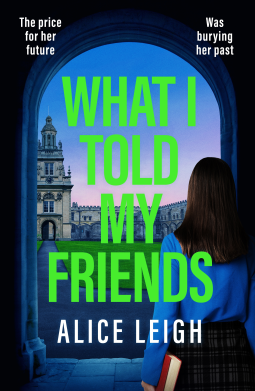 book cover for What I Told My Friends