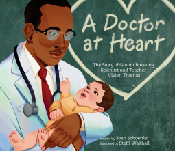 book cover for A Doctor at Heart
