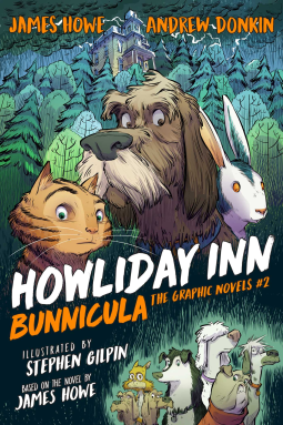 book cover for Howliday Inn the Graphic Novel
